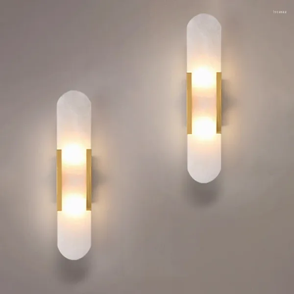 Lámpara de pared Estilo moderno Nicho de Parede Conjuntos de sala de estar Deco Led Lindo Comedor Apliques Mural Diseño Lectura