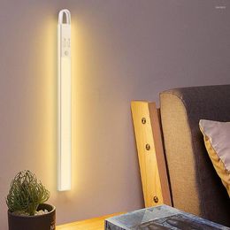 Wandlamp Bewegingsmodus LED Night Light 3 modi voor kasten Ultra heldere slaapkamer Decora verlichting met haak