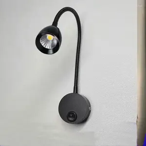 Wandlamp Gemonteerd Hoofdeinde Leestaak Richting LED Zwanenhals Licht AC (120V) Aangedreven 5W