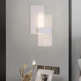 Appliques longues montées à lampe murale Nicho de paede verre Merdiavé la lumière du bras oscillant LED LED