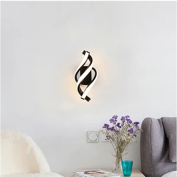 Applique murale nordique 18w lampes LED pour chambre chevet éclairage intérieur lumières applique maison AC110-220V intérieur