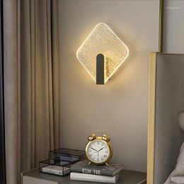 Applique nordique acrylique LED éclairage intérieur appliques décor de chambre pour la maison salon étude vestiaire chambre chevet