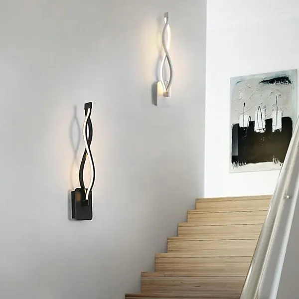 Applique nordique acrylique salon chevet allée couloir étude Foyer couloir Restaurant El maison LED appliques éclairage
