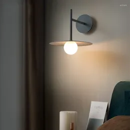 Lampe murale nordique chambre à coucher vintage style industriel applique intérieure lumière conception minimaliste décoration moderne luminaire moderne