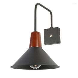 Wandlamp Noordelijke slaapkamer Vintage industriële lichten voor woningverlichting Wandlamp Trap Lichtarmaturen met schakelbalkcontrole