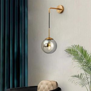 Wandlamp Noordig glas naast slaapkamer Badkamer Spiegel Licht LED SCONces Vintage Edison Lighting Luminaire Decor