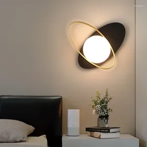 Lampe murale nordique LED G9 7W Ponderie de chevet de luxe pour la chambre à coucher du salon décoration intérieure Corridor Light
