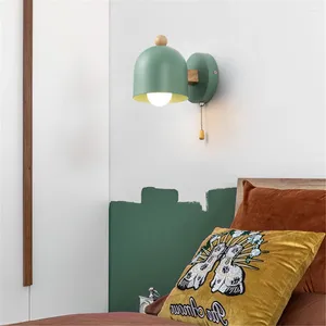 Wall Lamp Noordse LED -lichten voor slaapkamer Bedside Sconces Mirror Light Home Decor Moderne woonkamer verlichting armaturen