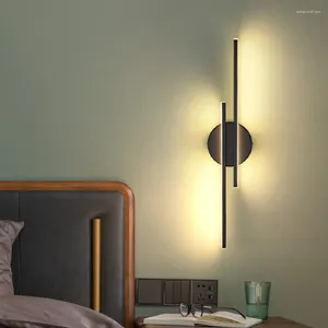 Wandlamp Nordic Led-verlichting Minimalistische binnenverlichting voor trap Slaapkamer Nachtkastje Studie Woonkamer Home Decor