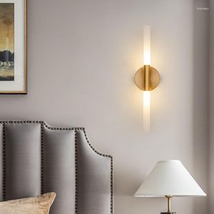 Wandlamp Nordic Led Metalen Buis Verlichting Voor Foyer Wasruimte Slaapkamer Toilet Moderne Ijzer Kunst Home Decor Loft Lichtpunt