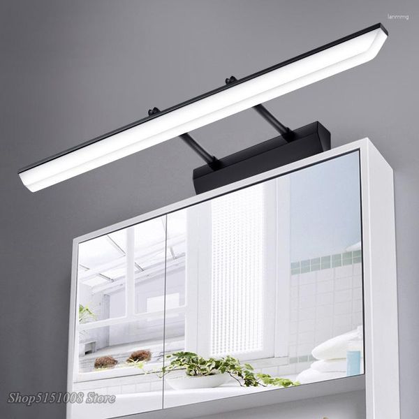 Applique nordique Led miroir avant étanche salle de bain commode vanité maquillage armoire d'éclairage 9W 12W 15W 18W phare