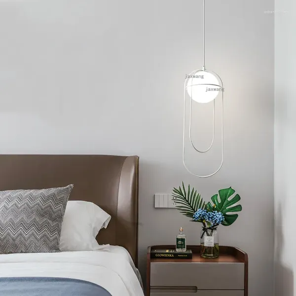 Lampe murale nordique pendentif LED lumières Loft suspendu salle à manger minimaliste éclairage luminaire maison intérieur salon Lustre