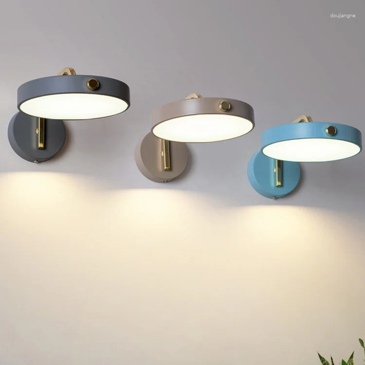 Lampada da parete Nordic Led Stone Nicho De Parede Lights Wandlamp Lustre accanto al soggiorno