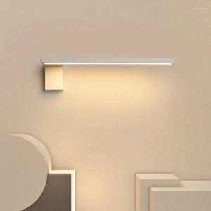 Wandlamp Nordic Woonkamer Slaapkamer Nachtkastje Eenvoudige Moderne Mode Art Deco Led Trappen Gang Gangpad Lampen E27