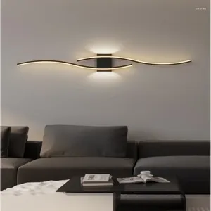 Lampe murale nordique salon moderne de chambre à coucher minimaliste
