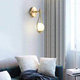 Lámpara de pared Nordic Lustre Led Negro Lámparas de iluminación para exteriores Deco Switch Bed Apliques Diseño mural