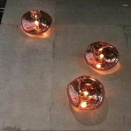 Applique nordique minimaliste verre créatif décor support éclairage pour Villa café couloir allée chambre lampes de chevet