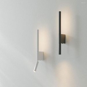 Wandlamp Nordic Minimalistisch Licht Slaapkamer Nachtkastje 8W Modern Lezen Homestay El Study Verstelbaar Draaibaar