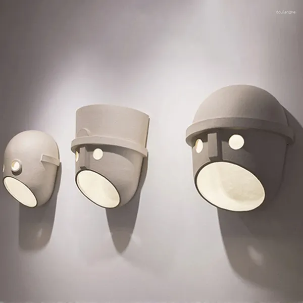 Masque Nordic Nordic Masque minimaliste pour la cabine de chevet Personnalité créative Personnalité salon Chambre de chambre Halway Designer Artistic