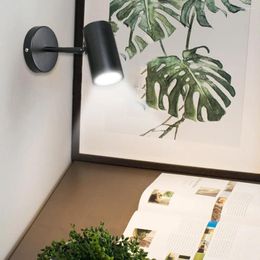 Wandlamp Scandinavisch Modern Naast Slaapkamer Verstelbare Hoek LED-verlichting Armaturen Woonkamer Trap Ingang Verlichting