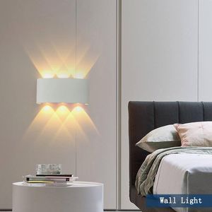 Wandlamp PDQ LED Indoor Light Aluminium Outdoor IP65 Waterdichte Tuin Hek voor Woonkamer Trappen Slaapkamer