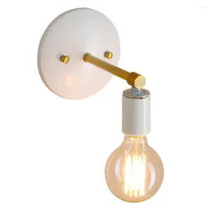 Wandlamp Permo Industrieel Scandinavisch Mini Enkele Schans Antiek Afgewerkt 1-Licht