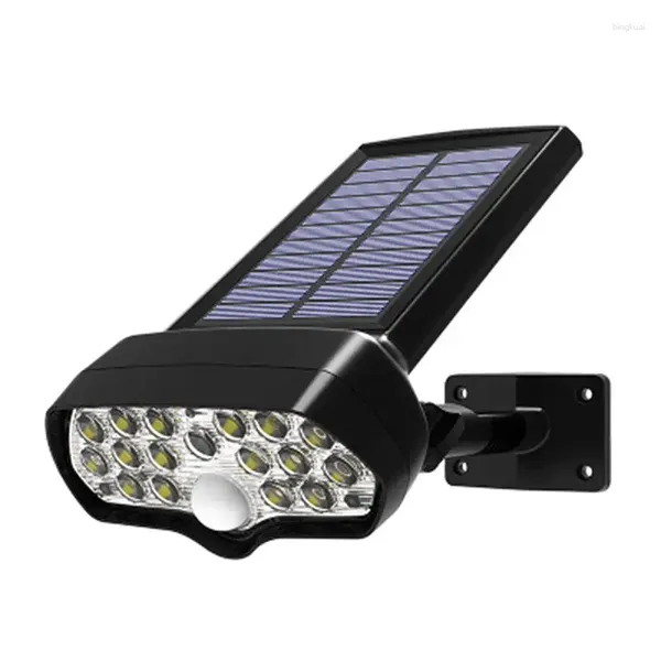 Applique murale PIR capteur de mouvement lumière LED solaire projecteur étanche éclairage extérieur pour