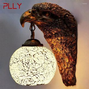 Muurlamp pLy eigentijdse adelaar gepersonaliseerd en creatieve woonkamer slaapkamer hal hal decoratie licht