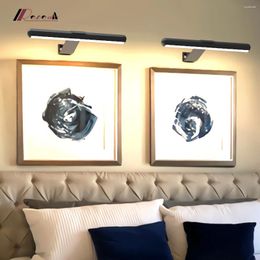 Wandlamp Portret Met Afstandsbediening Woonkamer Draadloos Voor Schilderen Foto Licht Kunstdisplay Oplaadbaar Werkt op Batterijen Po