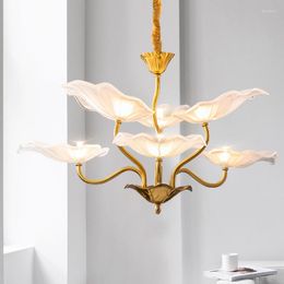 Muurlamp postmodern licht luxe woonkamer woonkamer lotus blad kroonluchter model creatief restaurant eenvoudige kunst slaapkamerlampen