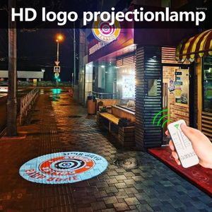 Wall Lamp Projector logo Light Outdoor High Definition Gebruik LED GOBO Dispaly voor advertenties