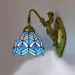 Wandlamp lezen Antieke badkamerverlichting Kristallen SCONCE Wireless