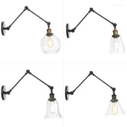 Applique de lecture lampadaires autoportants en fer forgé Design moderne lumières de chambre