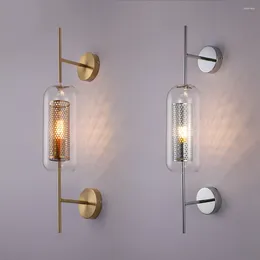 Lámpara de pared Lectura Apliques largos Decoración de cocina Luces de dormitorio Decoración Lampen Modern Merdiven