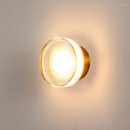 Lámpara de pared Lectura Nordic Lustre Led Deco Comedor Conjuntos Luminaria Apliques Estilos de polea de madera antiguos