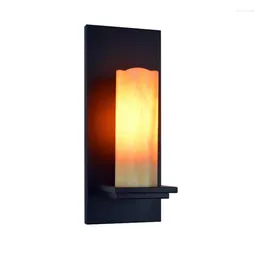 Wandlamp Retro Minimalistisch Café Loft Slaapkamer Den Industrie Marmeren Hal Het belangrijkste materiaal Steen E27 AC110-240V