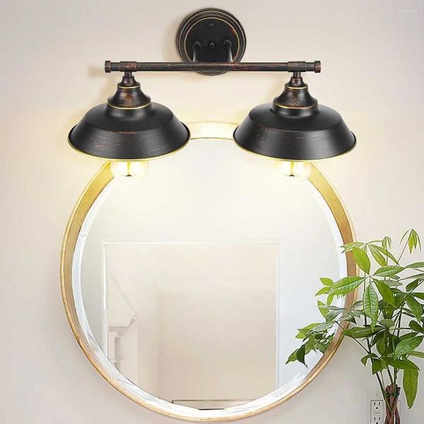 Applique rétro Vintage Loft E26/E27 LED fer décor industriel éclairage intérieur support lumière salon chambre chevet