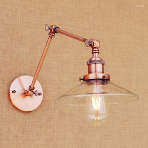 Applique Murale Appliques Loft Rétro Vintage Luminaires Réglable Swing Long Bras Lumière Edison Appliques Industrielles Murales