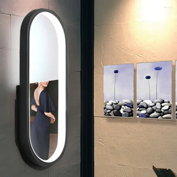 Lámpara de pared Iluminación interior simple con espejo Adecuado para lámparas Dormitorio Maquillaje Baño Pasillo Luces de baño