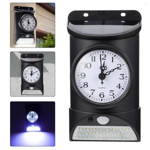 Wandlamp Solar Light Clock Lights Flood Patio Sensor Yard Activatedgarden Sconces Deck Pathwayfence Landscape Power Lantern Outdoor