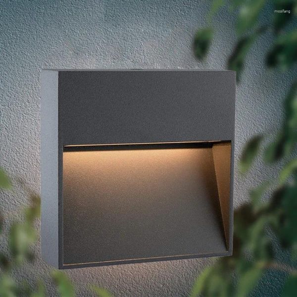 Lampe murale carrée 12W Staid LED extérieur clair