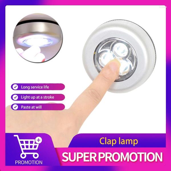 Applique murale bâton lumière Protection des yeux Led contrôle tactile rond pour la maison cuisine chambre Portable utilisation d'urgence petit