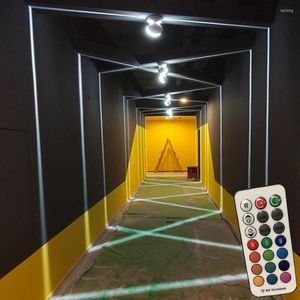 Wandlamp Thrisdar Noordse LED 360 graden Ray Door frame lijnlampen Creatieve slaapkamer KTV Bar El Corridor Aisle Light