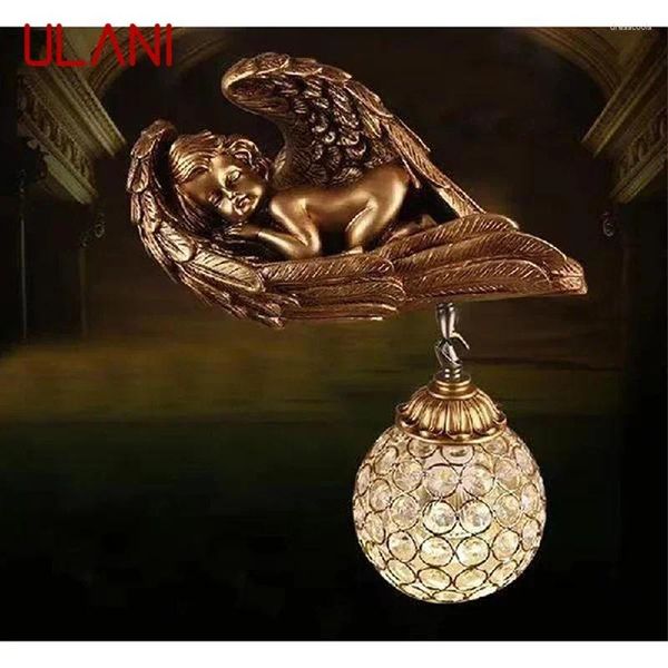 Lampe murale ulani petit ange contemporain personnalisé et créatif salon couloir couloir