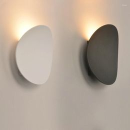 Lámpara de pared hacia arriba o hacia abajo, candelabro de aluminio, lámparas modernas para sala de estar, decoración interior LED, dormitorio, cabecera