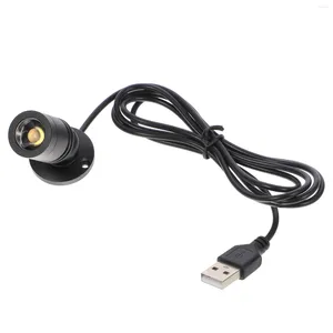 Lampe murale USB petit projecteur affichage de bijoux sous le meuble Mini lumières alimentées par USB intérieur en alliage d'aluminium Led Downlights