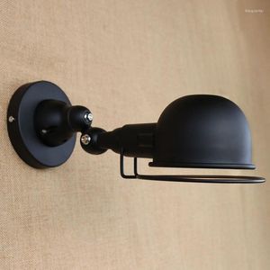 Lámpara de pared Vintage E14 Jielde Mini Lámparas Led Ajustables Brazo Mecánico Industrial Reminisce Retractable Loft Edison Lights