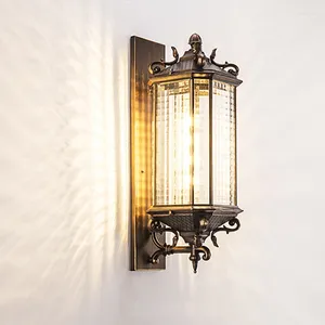 Wandlamp Vintage Buiten Veranda Lichte Lampen Retro Waterdichte E27 Verlichting Europese Huispoort Tuin Gang Buiten Schans