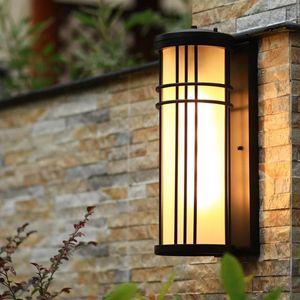 Wandlamp Vintage Veranda Licht 1 St Buitenverlichting Binnenplaats Groot Glas Tuin Balkon Antiek Waterdicht Arandela