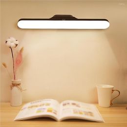 Wandlamp kledingkast licht magnetisch mooie gemonteerde oogbescherming stepless usb strip touch control dormitory